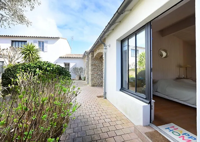 Maison De Charme Aux Portes-en-ré Avec Jardin, Proche Plages Et Commerces - Fr-1-434-110 *