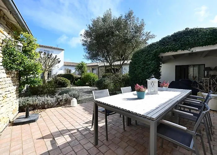 Maison De Charme Aux Portes-en-ré Avec Jardin, Proche Plages Et Commerces - Fr-1-434-110