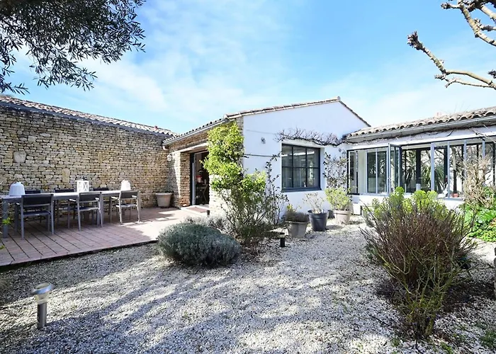 Maison De Charme Aux Portes-en-ré Avec Jardin, Proche Plages Et Commerces - Fr-1-434-110 Сasa de vacaciones Les Portes-en-Re